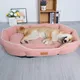Imitation Suede Pet Bed Dog Bed And Cat Mat Pet Bed Dog And Cat Bed Suitable For All Cats And
