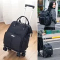 Universal Wheel Bag on Wheels Travel Suitcase Luggage Foldable Multicuntion Trolley Bag Female Large