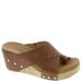 Corkys Tidbit - Womens 8 Brown Sandal Medium