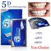 7PCS 5D Teeth Whitening Strips Tooth Bleaching Professional Gel Whitening