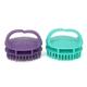 Hair Brush Head Massage Waterproof Wet and Dry Dual Use Purple and Green Shampoo Tools for Hair Care