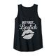 Damen Lippenstift Rot Beauty Kosmetik Lippen Make Up Tank Top