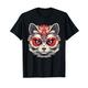 Yokai Oni Maske Japanischer Anime Red Panda T-Shirt