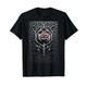 Rosenbaum Kunst Blume Skulptur Grafik Motiv Rose T-Shirt