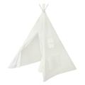 Tente tipi enfant avec sac de transport en toile blanc