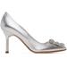 Silver Hangisi Heels