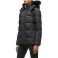 Cloud 3q Down Jacket With Removable Genuine Shearling Trim