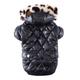 Dog Cat Coat Solid Colored Fashion Cute Casual Daily Outdoor Winter Dog Clothes Puppy Clothes Dog Outfits Soft Black and Purple Black Green Costume for Girl and Boy Dog Polyster XS S M L XL XXL