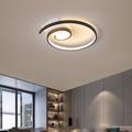 42cm 52cm LED Ceiling Light Round Spiral Design New Bedroom Lamp LED New Fashion Simple Room Ceiling Lamp Personalized Aluminum Study Dining Room Lamps Christmas decoration