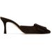 Brown Maysale 70 Mules - Black - Manolo Blahnik Heels