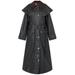 Fellbeck Longline Wax Coat - Black - Barbour Coats