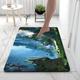 Beach Bathroom Bath Mats Creative Absorbent Bathroom Rug Diatomaceous Earth Non Slip