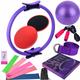 Yoga Ball Fourteen Piece Set Fitness Pilates Ring Sliding Plate Latex Elastic Ring Extension Belt Rubber Jumping Rope Cover