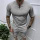 Men's T shirt Tee Waffle Shirt T-shirt Suits Tee Tee Top Plain Crew Neck Street Vacation Short Sleeve 2 Piece Clothing Apparel Fashion Designer Basic