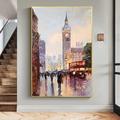 Tower of London Painting hand painted Oil Painting Canvas London Street Painting Cityscape painting Wall Art City Painting Extra Large painting Wall Art painting for living room bedroom artwork