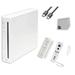 Nintendo Wii White Gaming Console With 2 White Gaming Controller + HDMI Cable BOLT AXTION Bundle Like New