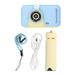 2.4in Kids HD Camera 40MP Photo 1080P Video 180Degrees Flip Lens Camera Toy for Photography Blue Yellow