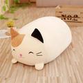 NEW Kawaii Animal Cartoon Pillow Cushion Cute Stuffed Fat Dog Cat Totoro Penguin Pig Frog Plush Toy Lovely Kids Birthday Gift 60cm Cat