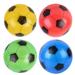 Inflatable Football 4PCS Air-filled Toys Mini Football Toys PVC Inflatable Balls Interactive Props Sports Supplies for Kids Random Color