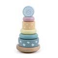 Rainbow Tower Stacking Toy Fun Tumbler Design Hand-Eye Coordination Logical Thinking Stacking Toy for Children s Cognitive Development
