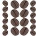 50Pcs Coffee Bean Model Tabletop Coffee Bean Model Baked Coffee Bean Model Simulated Pretend Toy