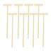 Mini Rake Tools Sandbox Japanese Raking Wood Toy for Kids Kids Toys Small Garden Child Bamboo 8 Pcs