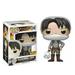 Funkoe Attack On Titan - Cleaning Levi #239 - Hot Topic Exclusive! Vinyl Action Figures Pop! Birthday gift toy Collections ornaments - w/Plastic protective shell