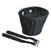 Tnarru Kids Bike Basket Cycling Basket Detachable Tricycle Basket Carrier Front Bike Basket Front Basket for Children Picnic Black