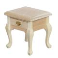 Simulation Locker Wood Nightstand Table Furniture Bedside Wooden Decor Vintage Miniature House Accessories