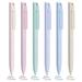 Colored Gel Pens for Note Taking 6PCS Pastel Gel Pens Colored Ink Quick Dry & No Smear Retractable Cute Pen Fine Point 0.5mm for Journaling Aesthetic Gel Ink Pen Smooth Writing Stationery