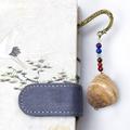 Dinmmgg Retro Metal Bookmark Star Sun and Moon Bookmark Seven Chakra Healing Stone Beads and Natural Stone Pendant Arts and Crafts for Kids Ages 8-12 Boys Stationery Paper