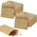 150 Pieces Seed Saving Envelopes 4.7x3.1 Inch Sealing Kraft Seed Packets Envelopes for Flower Vegetable Seeds Storage