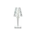 Ensoleille - Lampe De Table En Cristal De Diamant, Lampe De Chevet Veilleuse Atmosphere Chambre,