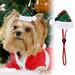 Deagia Living Room Decor Clearance New Pet Christmas Hat Fashion Christmas Hat Elastic Rope Hat 2024 Summer