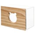 Hamster Bathroom Transparent Chinchilla Bathtub Reusable Sand Accessory Gerbil Bowl