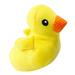 Squeaky Plush Dog Toy Little Yellow Duck Shaped Bite Resistant Teeth Grinding Relieve Boredom Interactive Puppy Chew Toy