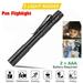 Apepal Home Decor Bright Pencil Shaped Small Flashlight Double Light Source Pencil Shaped Light Yellow White Light Small Flashlight With Pen Clip Black One Size