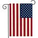 YCHII 4th of July Garden Flag Double Side American Flag Welcome Independence Day Memorial Day Patriotic Garden Flags for Yard Outdoor Decoration (American Flag)