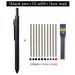 Students 4 In 1 Multicolor Metal Pen with 3 Colors Ball Pen Refills and Automaticl Pencil Lead School Supplies Stationery Gifts