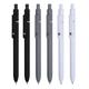 Gel Pens 6Pcs Pens Fine Point Smooth Writing Pen 0.5mm Black Gel Ink Pens High-End Series Pens Ballpoint Pens for Journaling Note Taking Pen Sets Gifts for Women Men (6pcs)