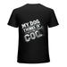 DATANYUE Crazy Dog Mens T Shirt My Dog Thinks Im Cool Dog Lover Novelty Tee