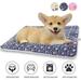 CUSSE Dog Mattress Large Dog Bed for Large Dogs Medium Dog Bed Small Dog Bed Soft and Comfortable Dog Bed Washable Plush Dog Cage Mat Purple XL