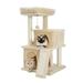 Free Shipping Luxury Cat Tree Condo Furniture Kitten Activity Tower Pet Kitty Play House with Scratching Posts Perches Hammoc