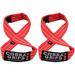 Grip Power Pads Deadlift Straps BEST LIFTING STRAPS ON THE MARKET! Figure 8 Lifting Straps are the #1 choice for power lifters weightlifters and workout enthusiasts!