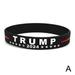 AYFFDIYI1PCS Trump Keep America Great for President 2024 Silicone Bracelets Inspirational Motivational Wristbands Adults 24 Silicone Bracelets Inspirational Motivational Wristbands Adults Unisex Gifts