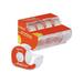 Invisible Tape with Handheld Dispenser 1 Core 0.75 x 25 ft Clear 4/Pack