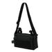 Molle Pouch Multi Purpose Utility Storage Bag Detachable Waist Pack Shoulder Bag with WebbingsBlack