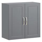 MOWENTA Grey Kitchen Bathroom Wall Cabinet Garage or Laundry Room Wall Storage Cabinet Linen Tower Bath Cabinet Cabinet with Shelf