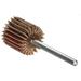 Micro Mini Grind-O- Abrasive Flap Wheel Round Shank Aluminum Oxide 5/8 Dia. 5/8 Face Width Grit 80 37000 Max RPM (Pack Of 10)