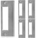 Guide Sheet Universal Door Lock Locks Front Reinforcement Hole Cover Plate 5 Pcs